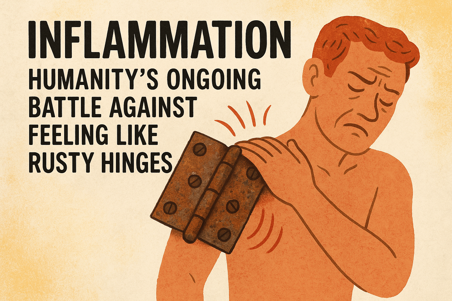 🔥 Inflammation: Humanity’s Ongoing Battle Against Feeling Like Rusty Hinges