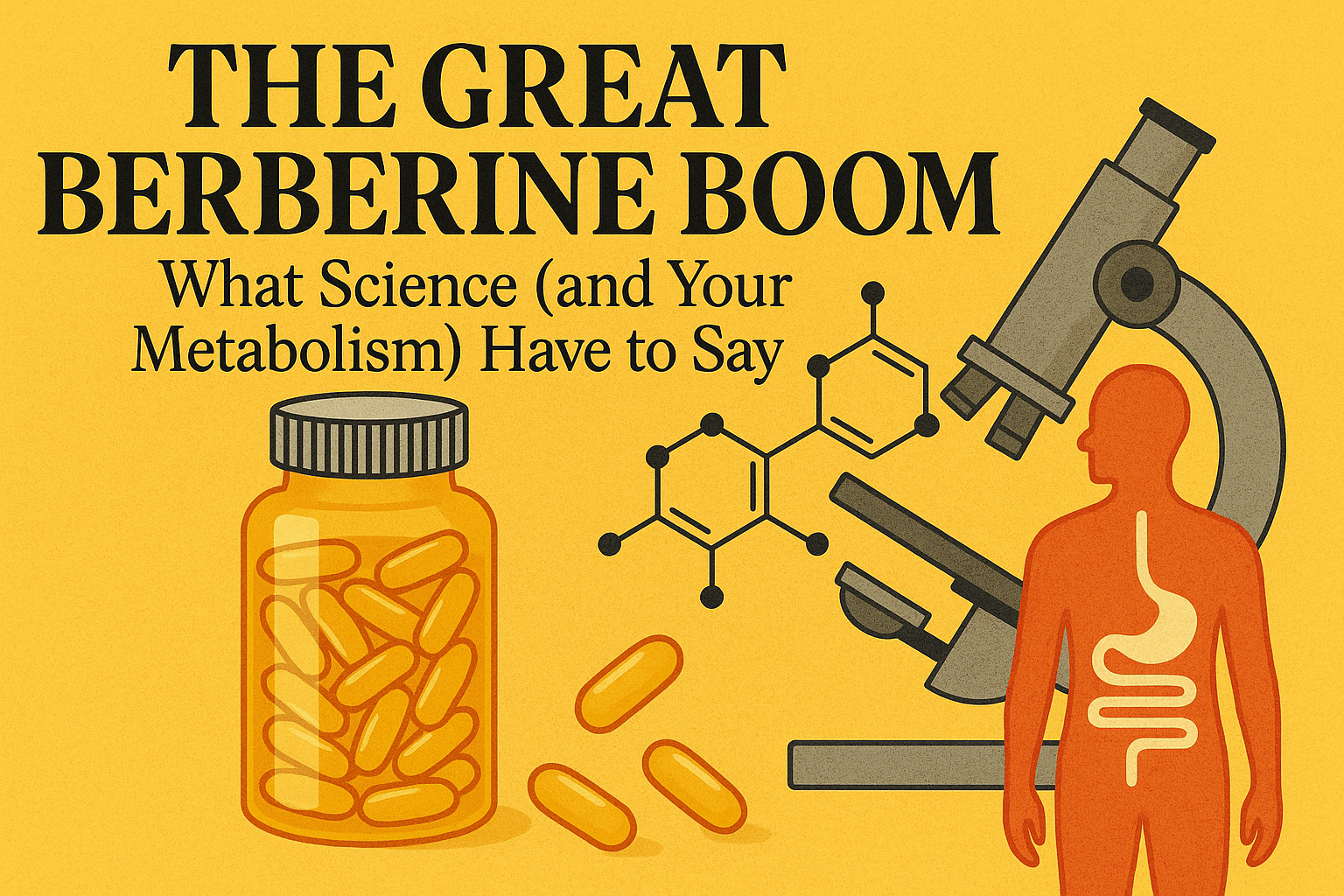 🟡 The Great Berberine Boom: What Science (and Your Metabolism) Have to Say